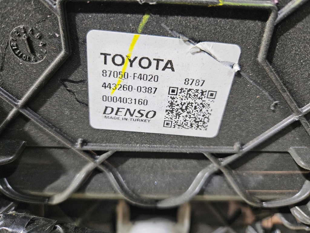 фото №8, Toyota c-hr chr отопитель блок управления