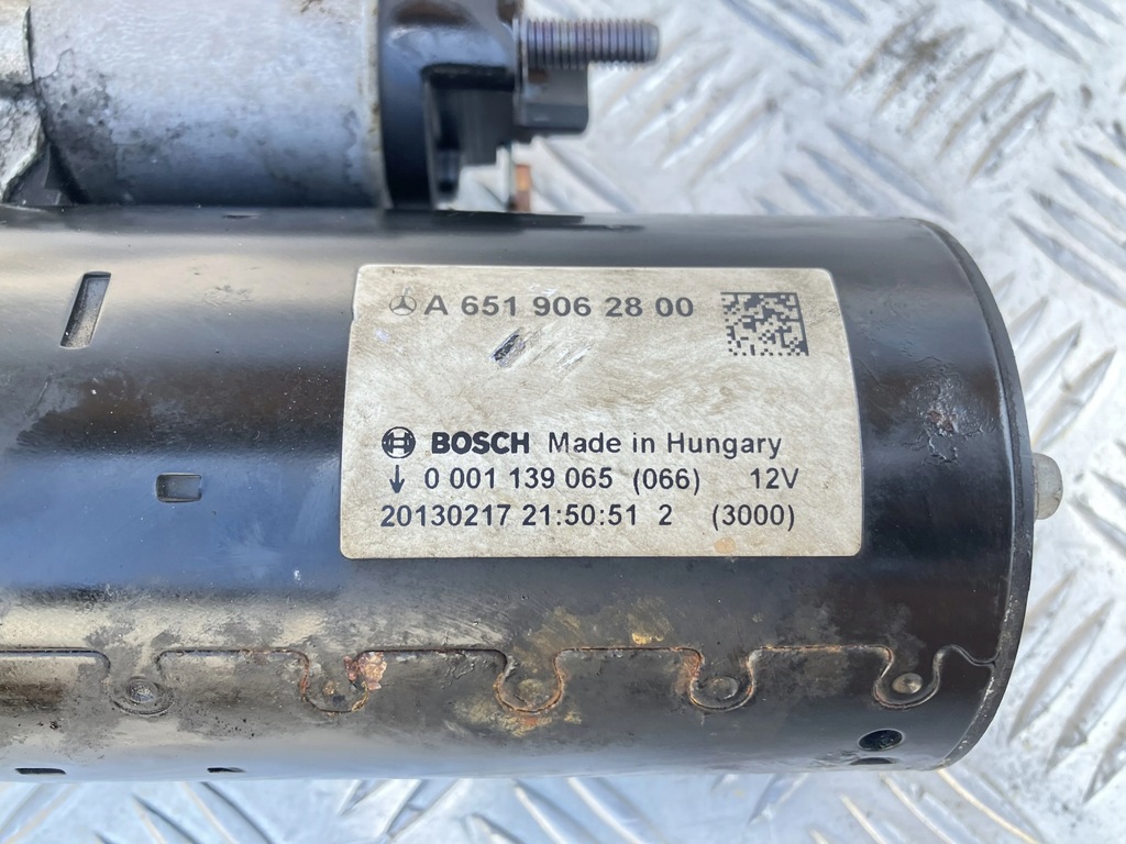 фото №2, Стартер mercedes w204 coupe 2.2 cdi