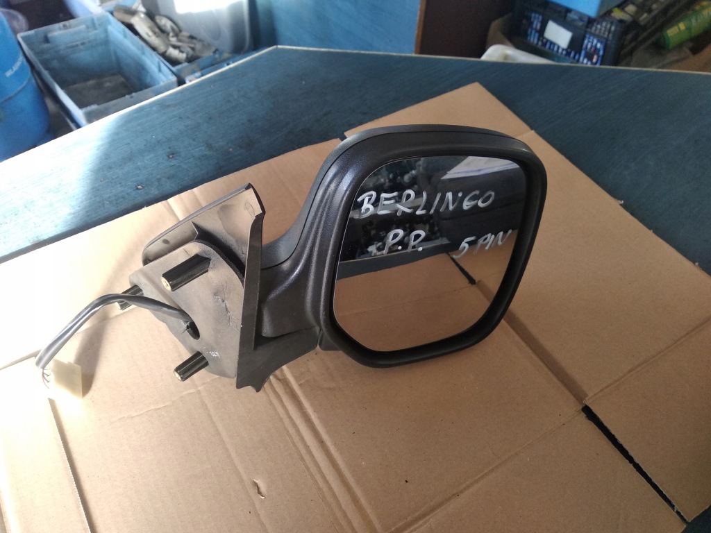 фото №1, Дзеркало праве 5pin citroen berlingo gv12630rh