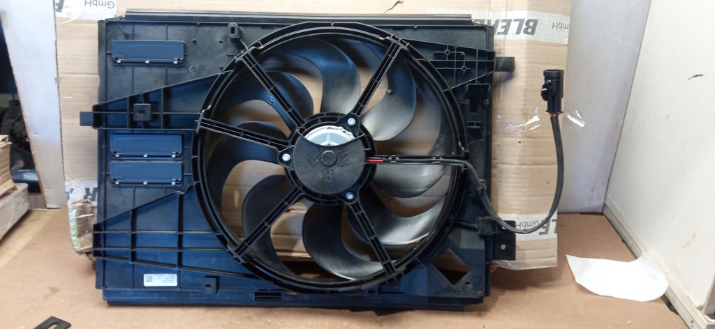 фото №1, Вентилятор радиатора peugeot citroen 9806313880 новый оригинал