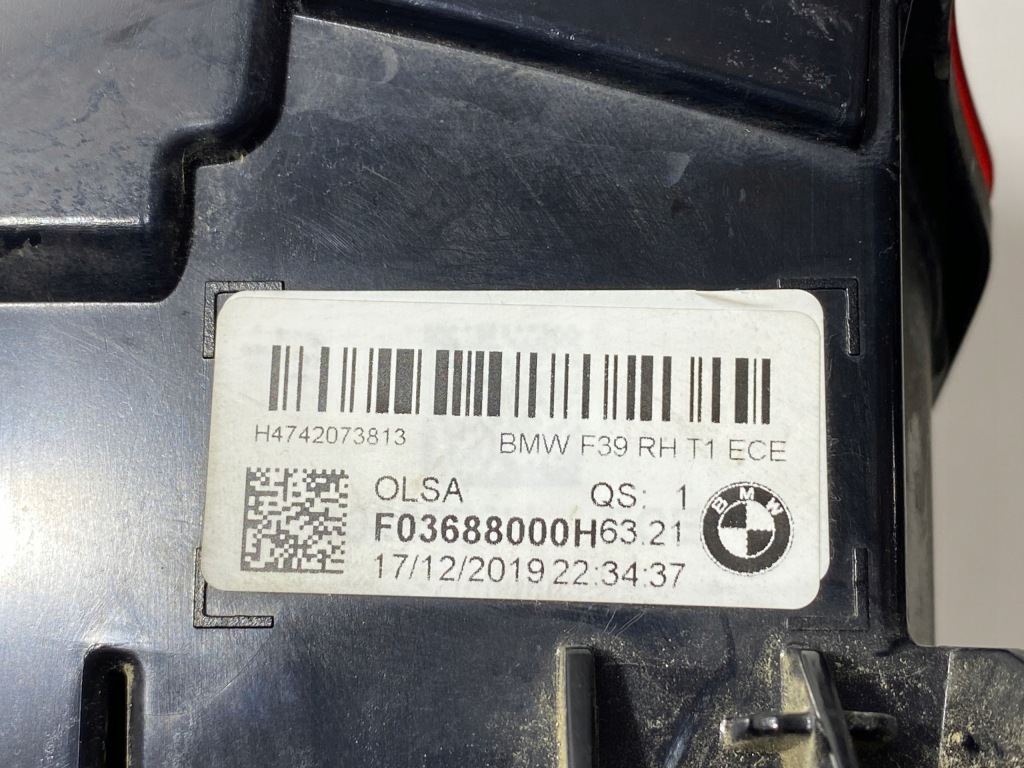 фото №8, Лампа задняя bmw x2 f39 правая 7420738