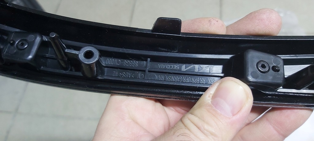 фото №6, Kia ev6 рамка роз'єм зарядний пристрій port лампа правий задня 866g4-cv000 abp nowa