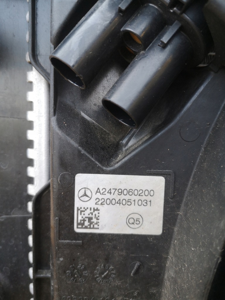 фото №10, Mercedes glb w247 радіатор вентилятор комплект 2.0d