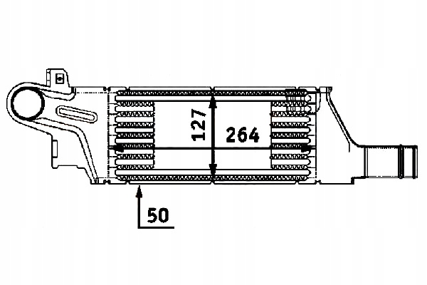 фото №1, Hella інтеркулер opel combo tour 1.7 di 16v