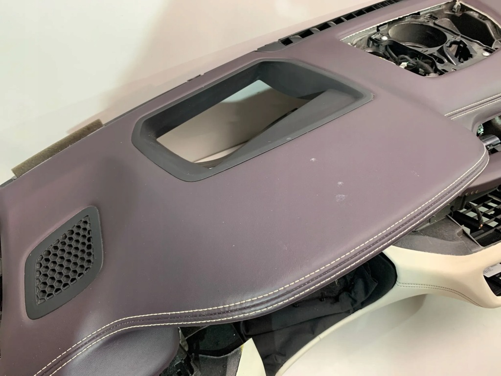 фото №7, Bmw 7 g11 g12 панель приладів приладова консоль nappa viola