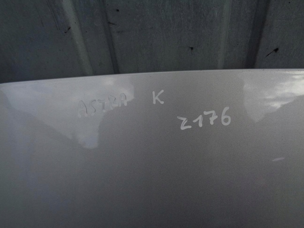 Капот перед передняя крышка двигателя opel astra v 5 k 2015- lak: z176 в Украине