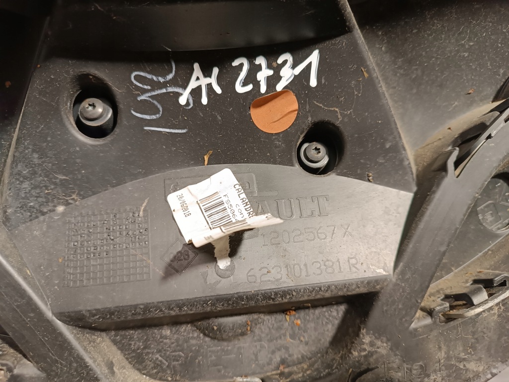 фото №4, Решётка радиатора решётка радиатора перед 623101381r renault kangoo ii iii lift