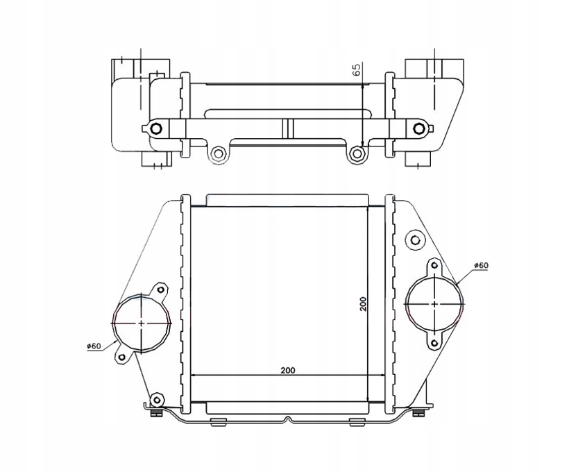 Купить Интеркулер mazda 6 02.02- rf5c13565