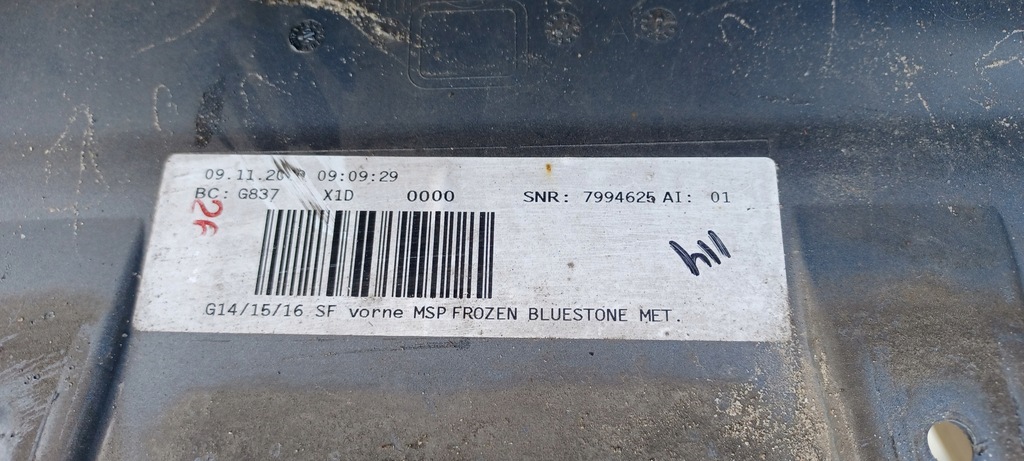 фото №7, Bmw 8 g14 g15 m набір бампер перед передній