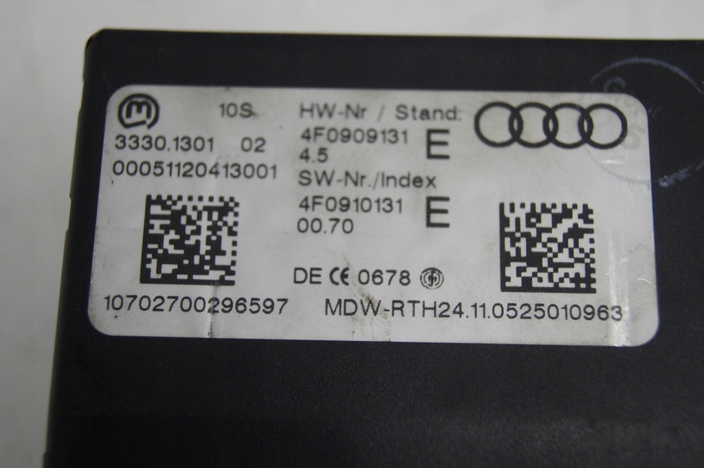 фото №9, A6c6 s-line набор стартовый 2.7 tdi блок управления