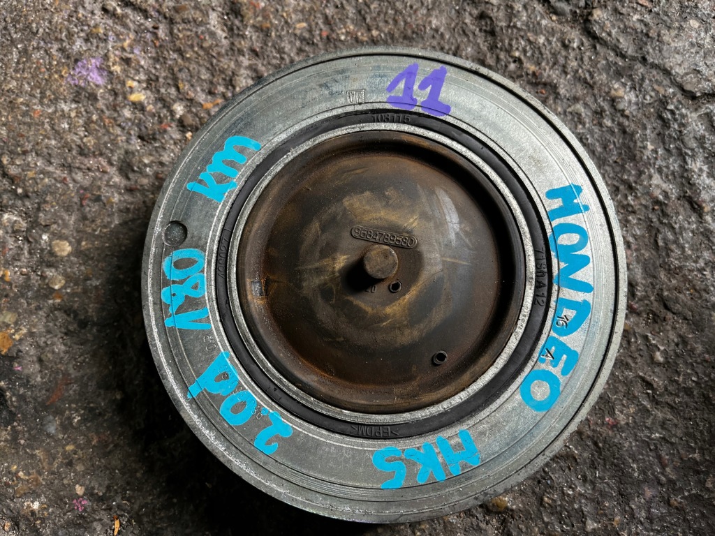 фото №1, 11 citroen ford шкив коленчатого вала 9684789580