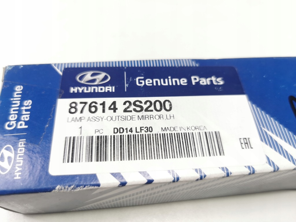 фото №8, Поворотник w зеркало левый hyundai ix35 2010- оригинальный номер 87614 2s200