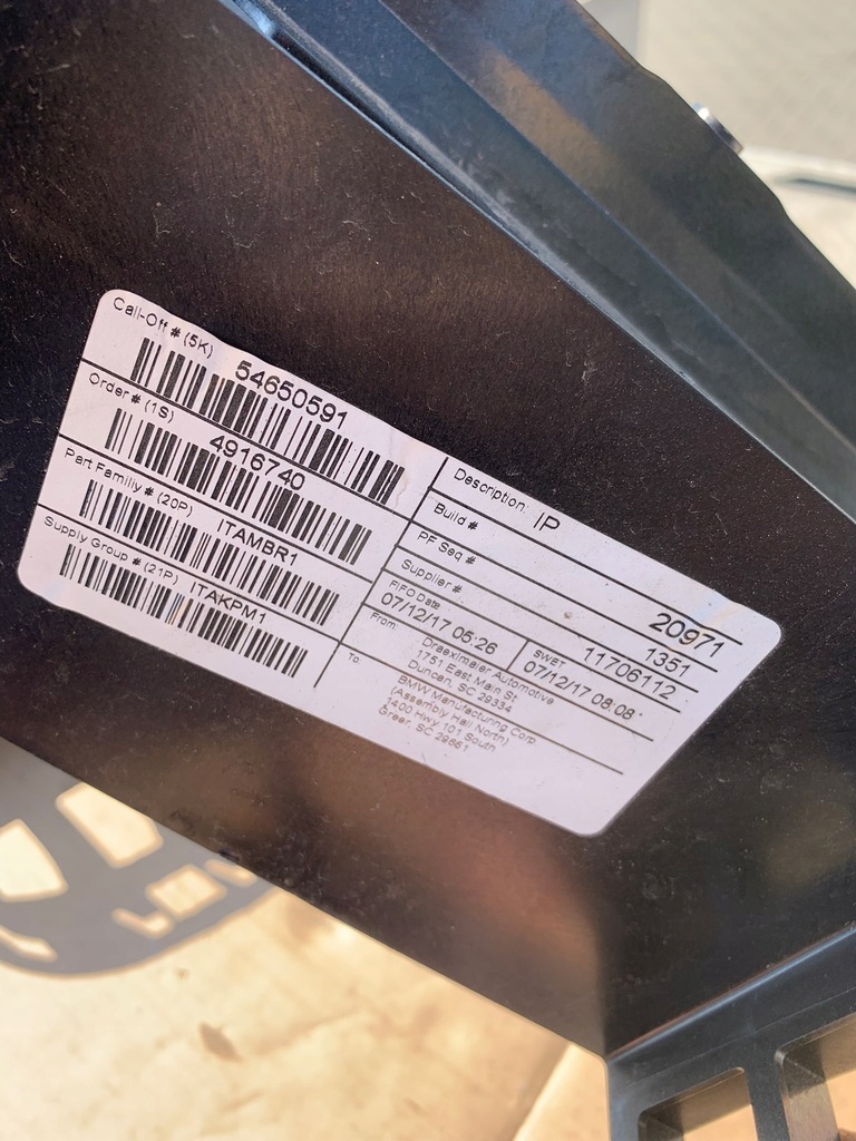 фото №4, Корпус консоли радио внутренняя bmw x4