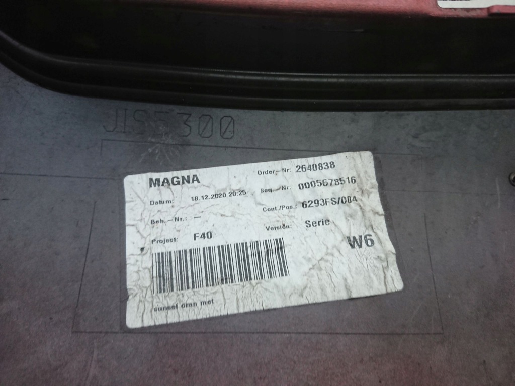 фото №12, Bmw 1 f40 19- бампер передний перед