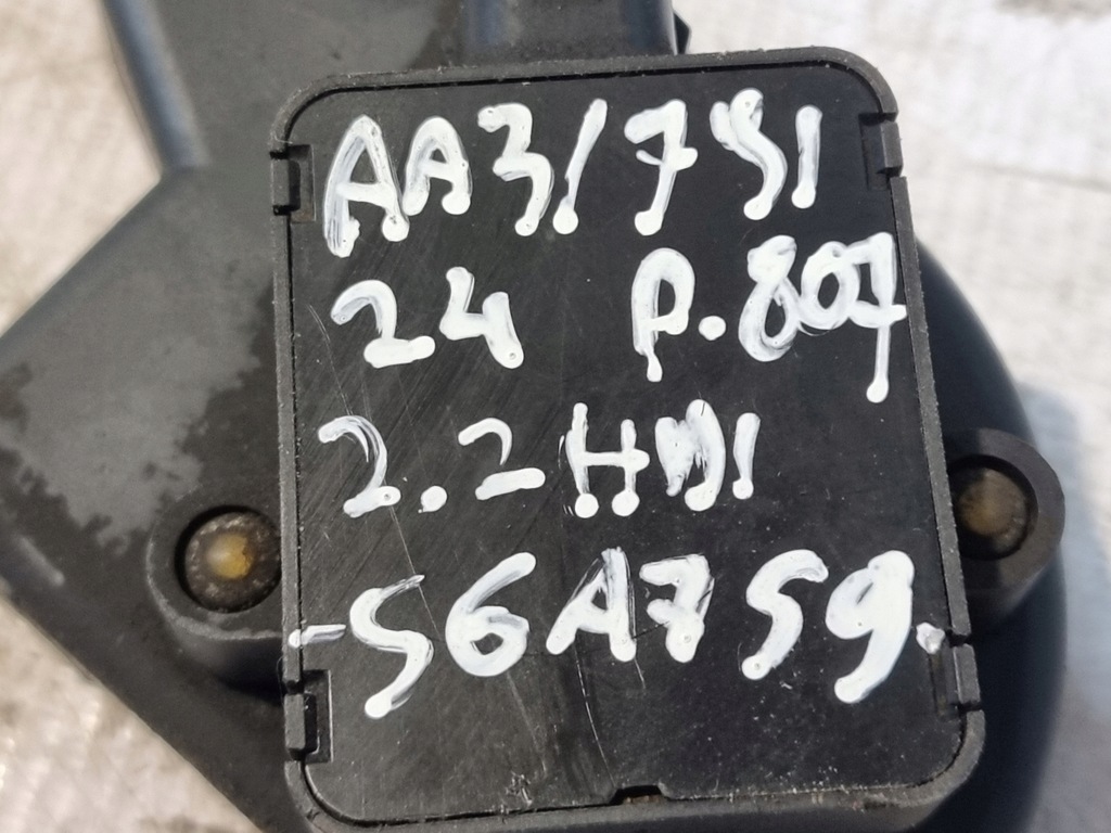 фото №7, Потенціометр газу датчик peugeot 807 2.2 hdi 94kw 03r