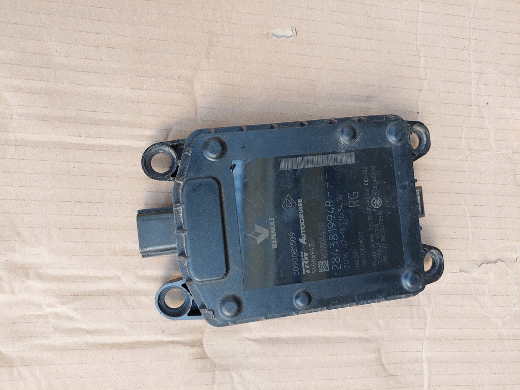 фото №1, Модуль радар distronic renault megane iv talisman 284381994r