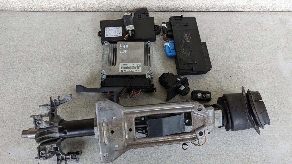 фото №1, Бортовий комп'ютер набір bmw e90 2.0d