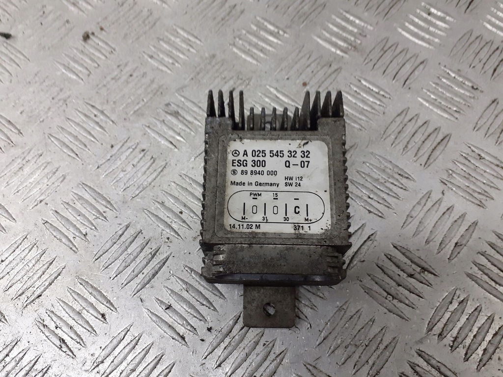 фото №1, Модуль вентиляторов mercedes w168 a0255453232