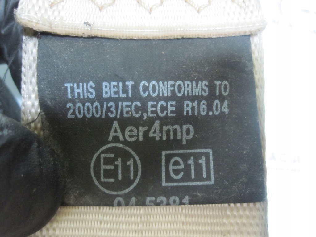 фото №10, Hyundai santa fe ii 06r pas безопасности правый перед 88880-2b200 051122a