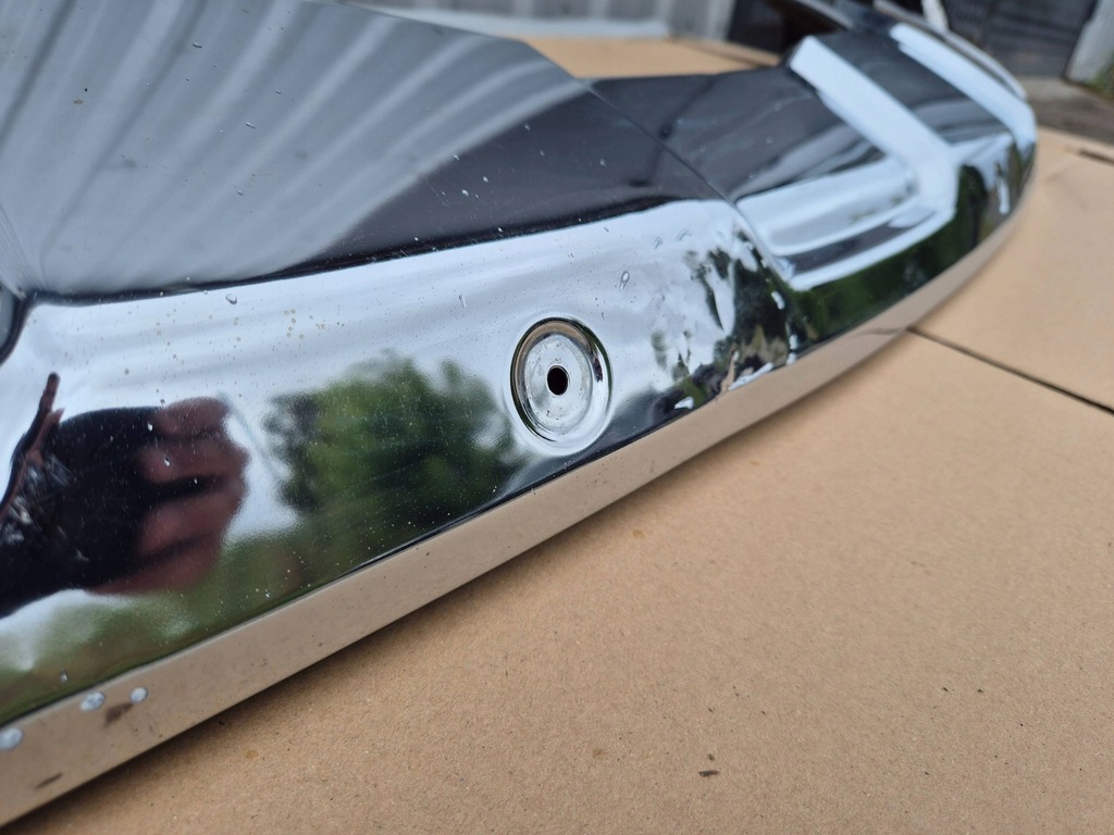 фото №12, Mercedes ml w164 05- диффузор задний хром a1648856825