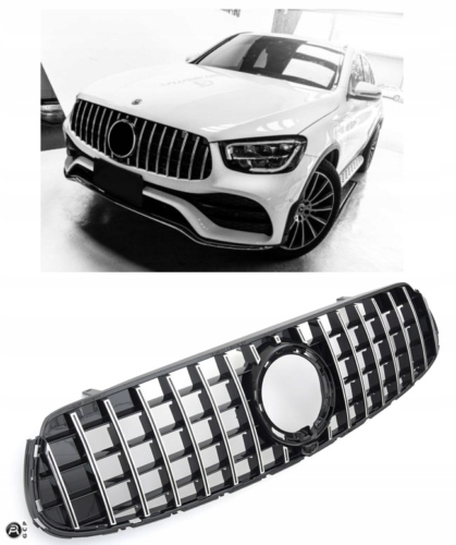 фото №16, Решётка радиатора автомобильный mercedes x253 glc 2020- lift
