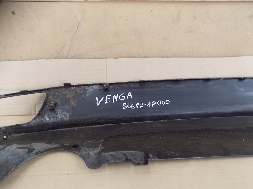 фото №8, Спойлер, накладка, диффузор задняя kia venga 86612-1p000 0ryginał europa