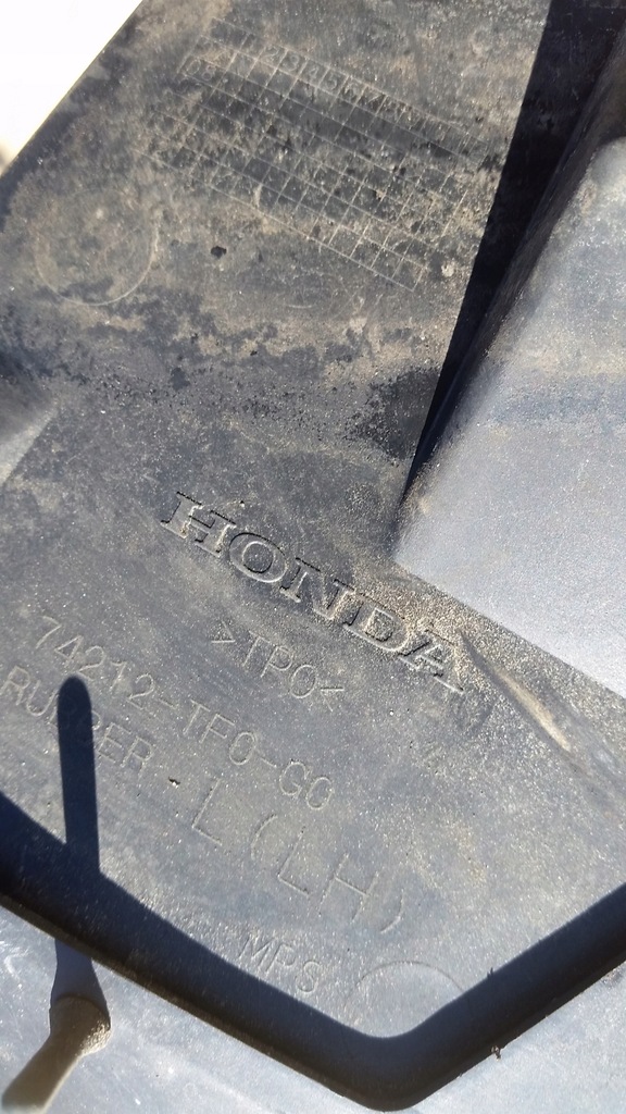 фото №8, Кутик захист жабо p/l honda jazz iii