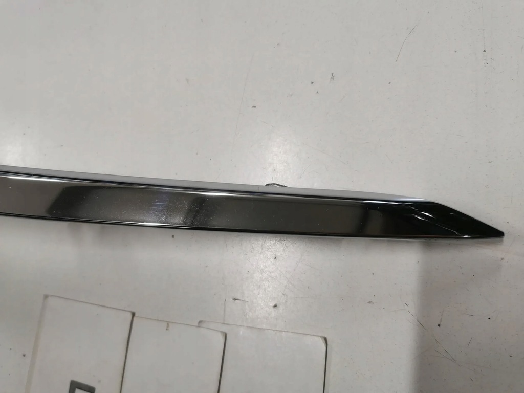 фото №13, Молдинг, хром, накладка бампера передній toyota camry viii lift права