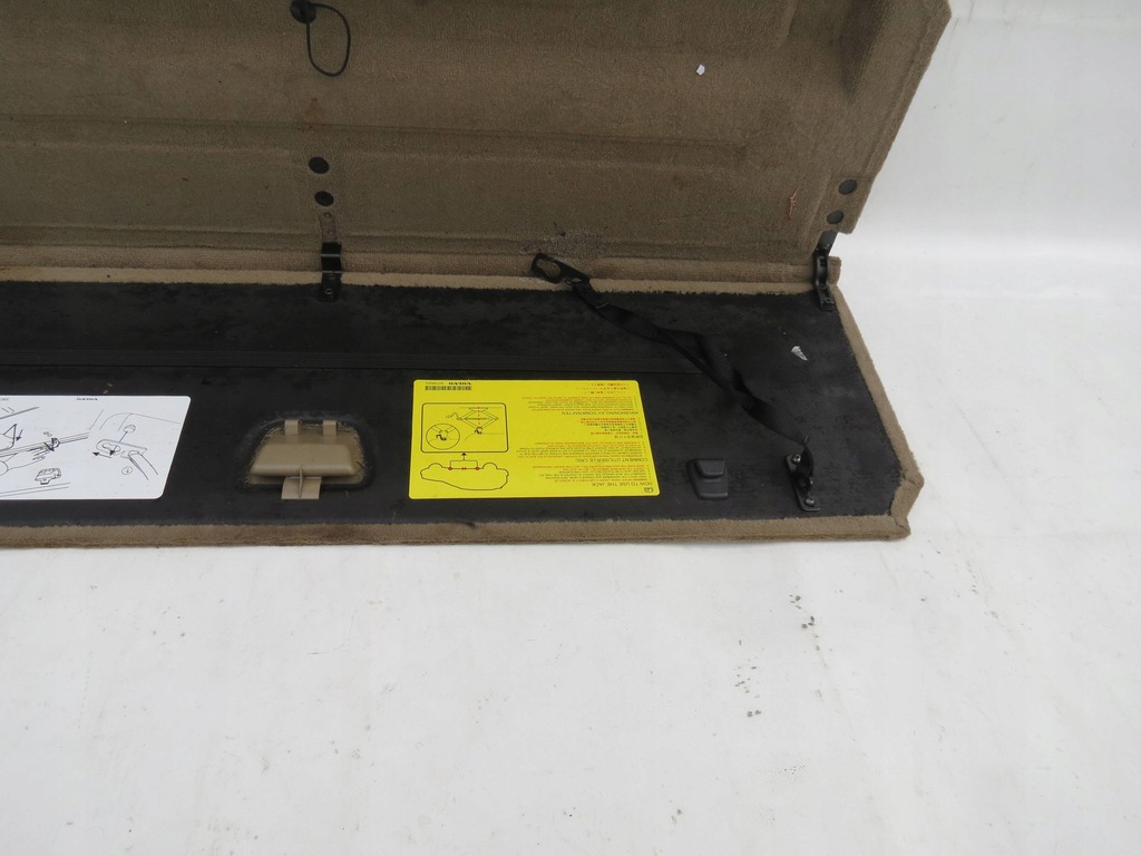 фото №11, Коврик обшивка багажника плита volvo xc90 i