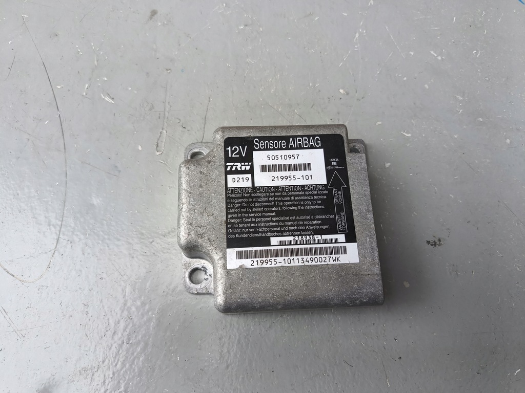 фото №1, Alfa romeo 159 lift модуль подушка безопасности датчик 50510957