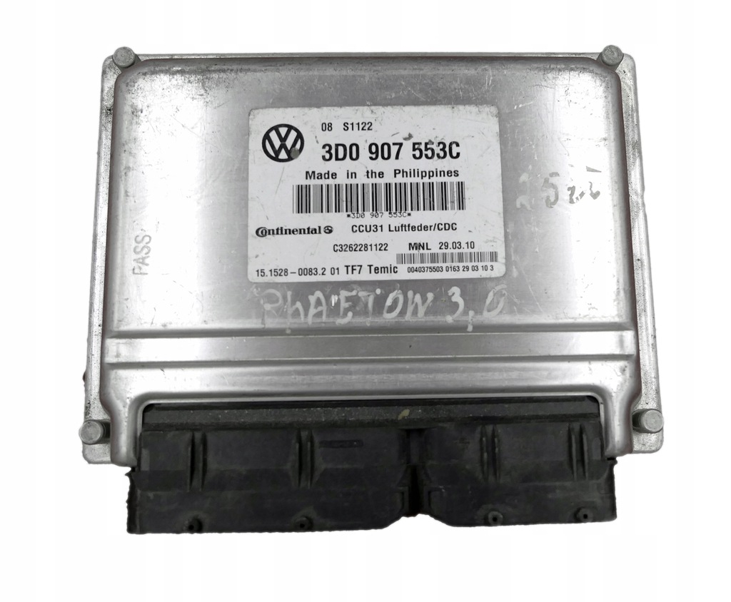 фото №1, Блок керування zaweszenia vw phaeton 3d0907553c