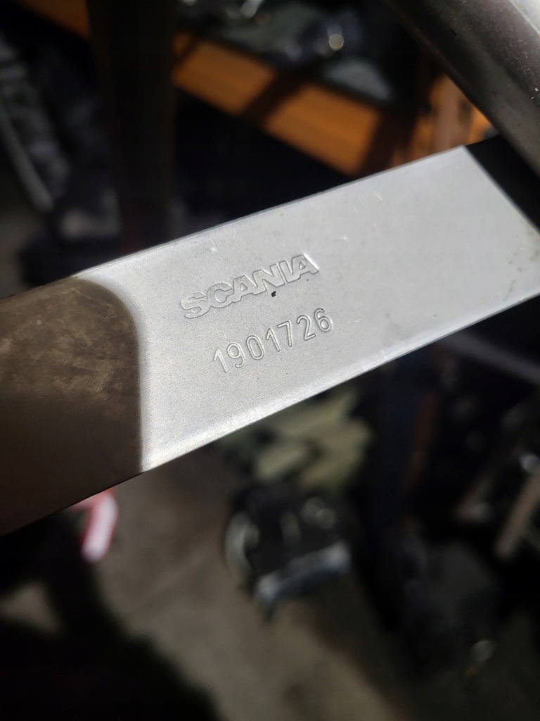 фото №3, Труба трубка повітря вихлопних газів webasto scania r 1901726