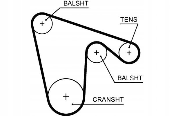фото №2, Gates ремінь вала балансувального alfa romeo 155