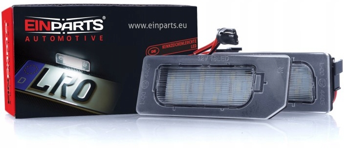 фото №5, Einparts фонари номерного знака led mitsubishi asx 2010-..