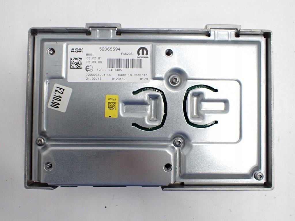 фото №2, Підсилювач радіо оригінал 52065594 jeep renegade 18r