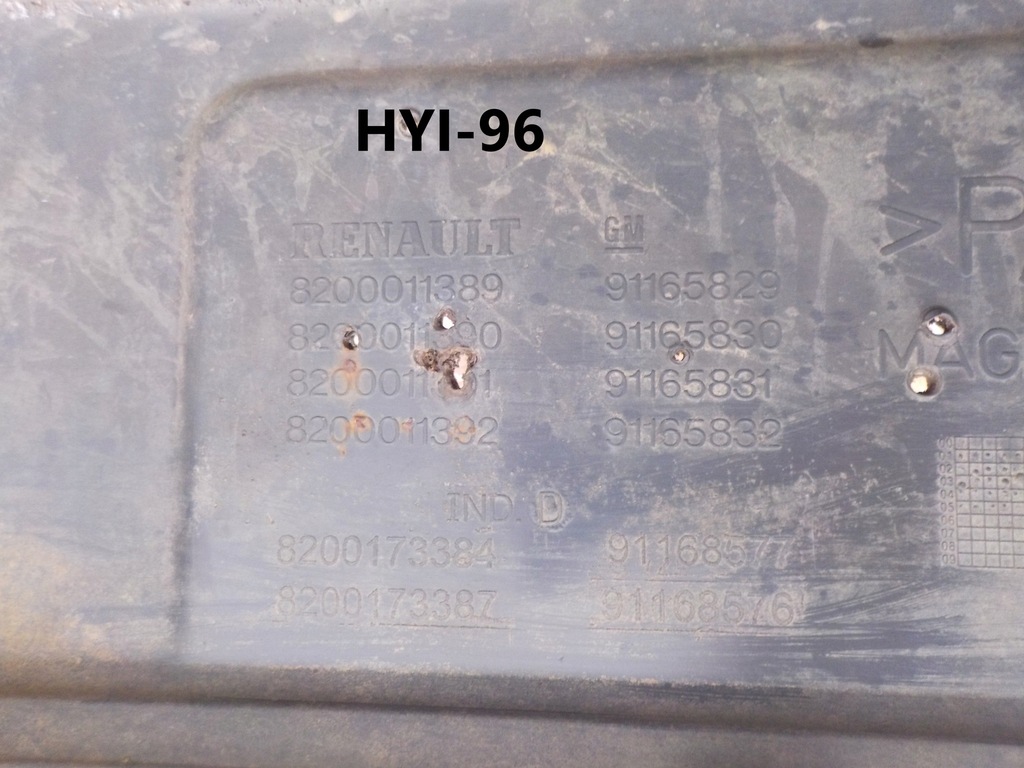 фото №8, Бампер перед opel vivaro 1.9 dti 100km 2001r