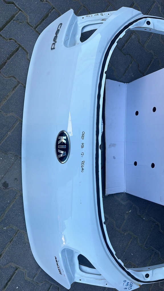 фото №4, Kia ceed 2012- hb крышка багажника задняя задняя
