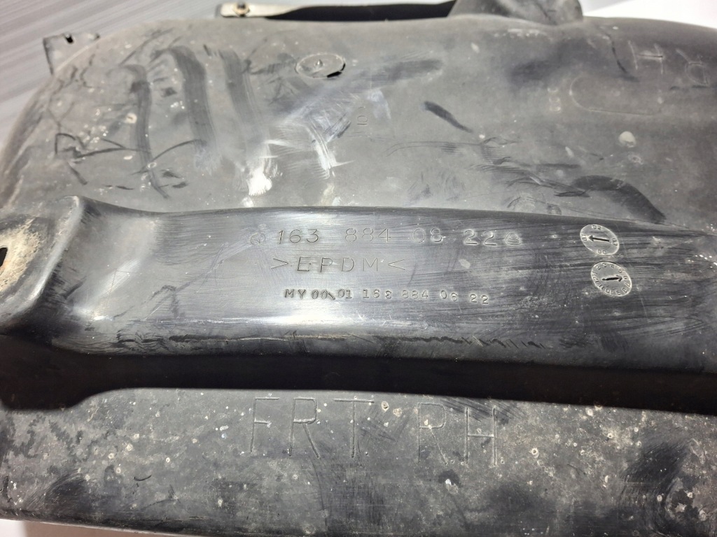 фото №7, Mercedes w163 ml подкрылок правый перед 1638840822