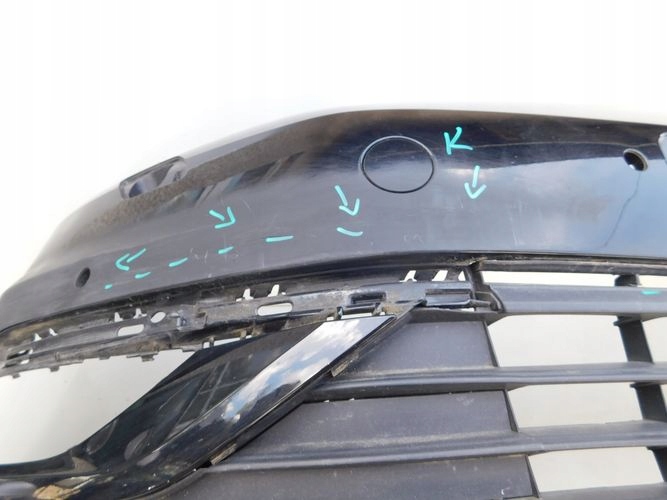 фото №10, Vw golf vii lift 17- бампер передній перед