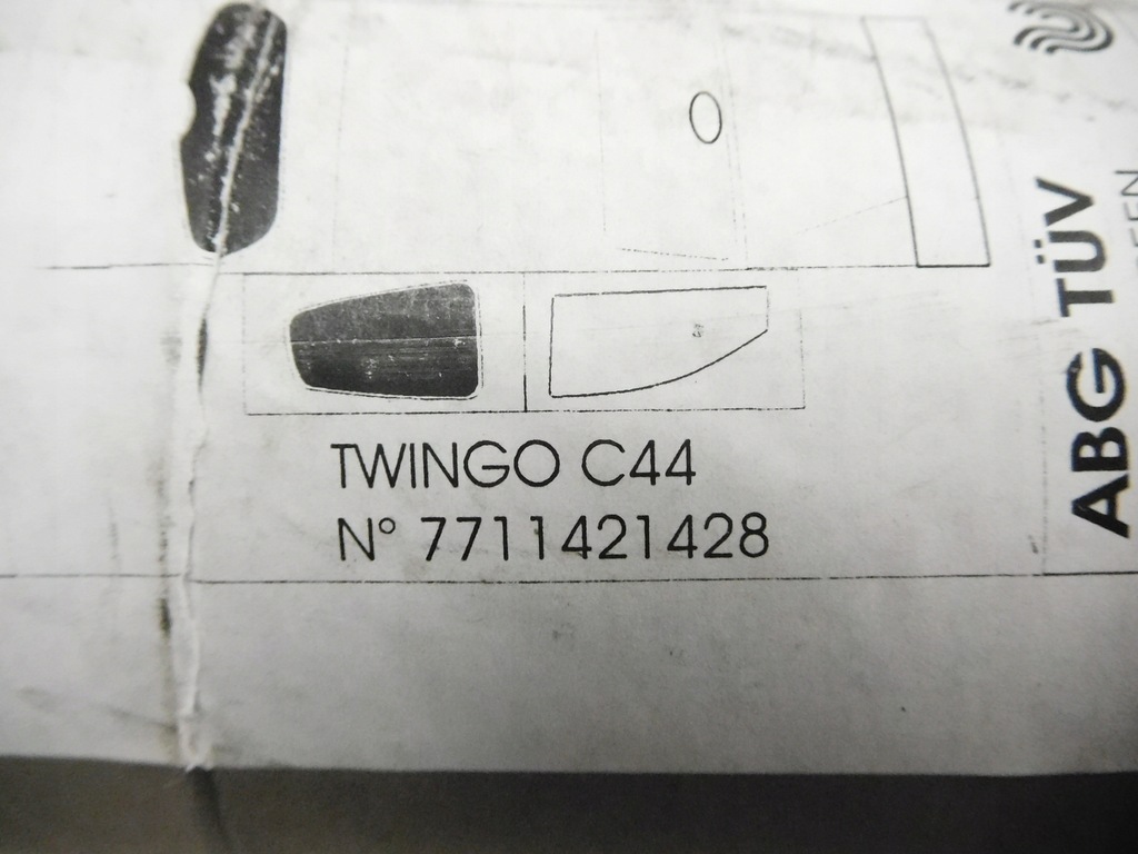 фото №14, Набор пленка na стекло renault twingo ii 7711421428