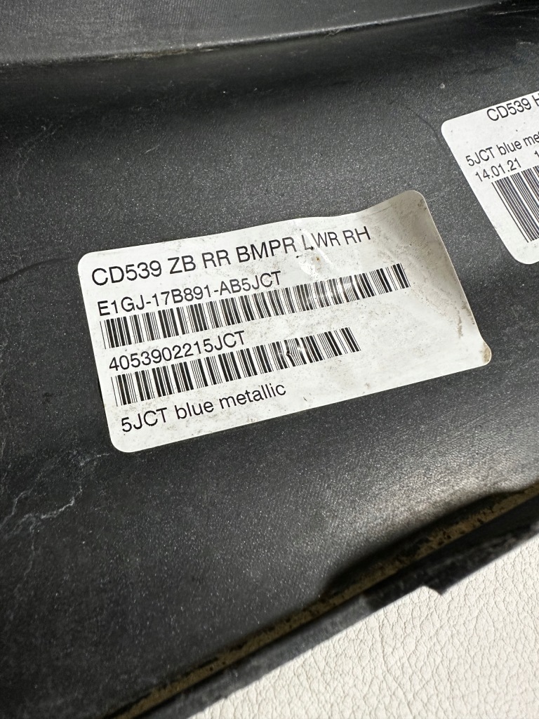 фото №7, Ford s-max mk2 молдинг бампера права задня