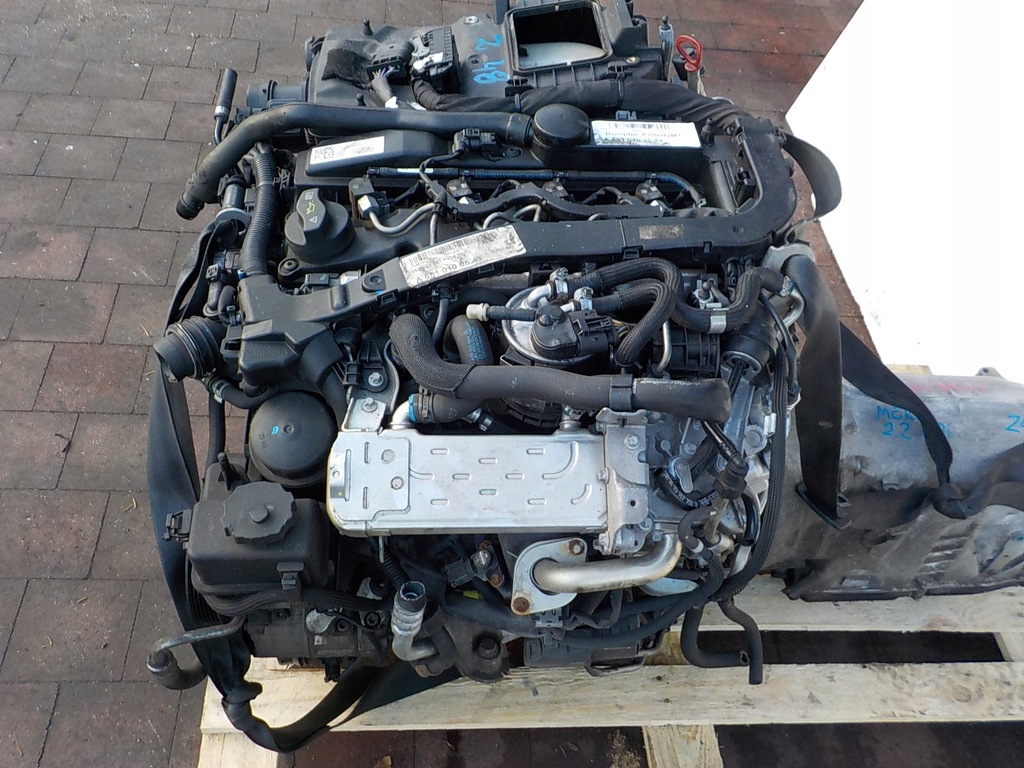 фото №9, Mercedes w204 2.2 cdi 136km двигатель 651913 kompletny film