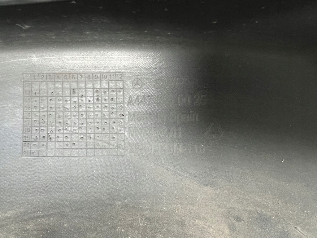 фото №9, Mercedes vito w447 vklasa бампер передний