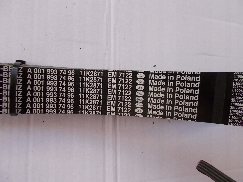 фото №1, Mercedes actros ремень клиновой a0019937496