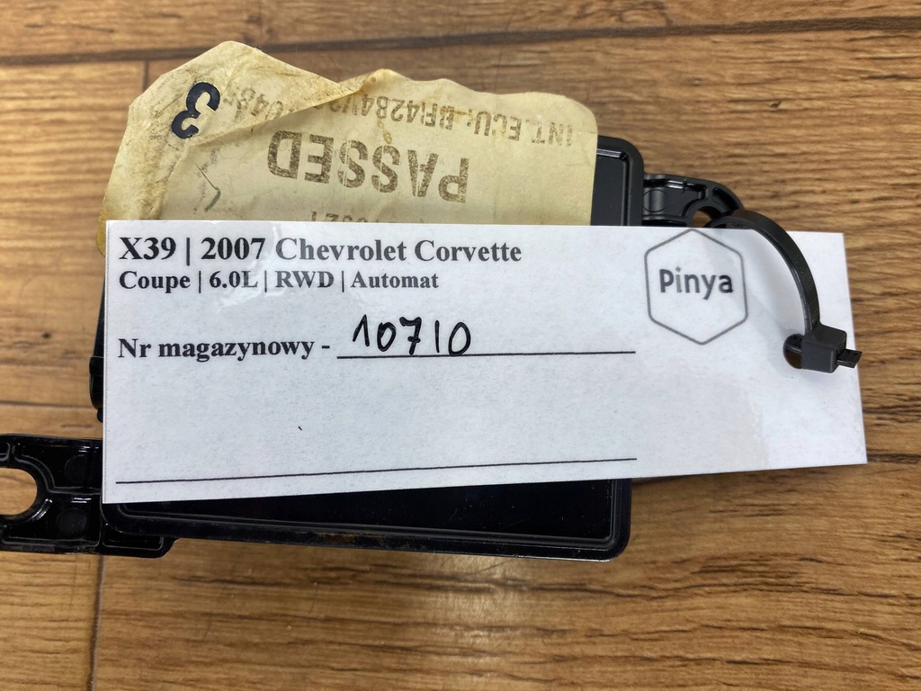 фото №9, Датчик наличия w сиденье chevrolet corvette c6 2005+