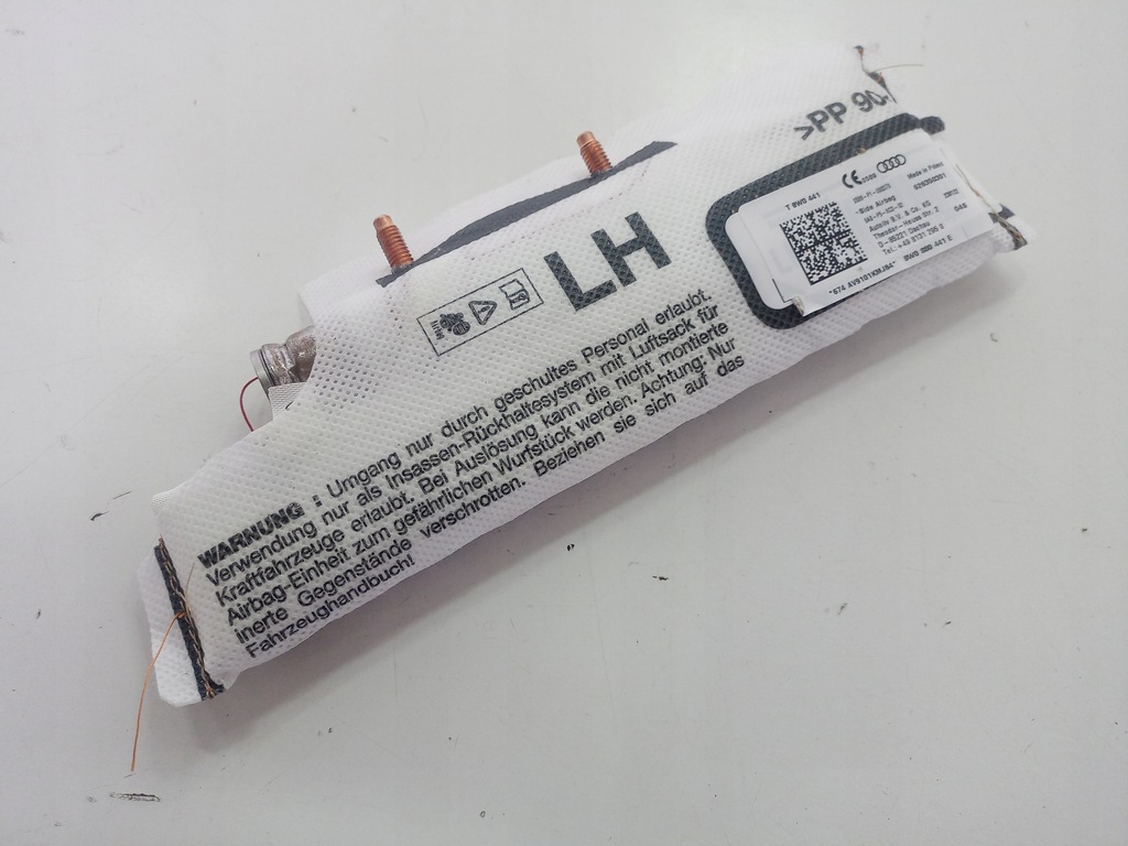 фото №1, Ліва подушка подушка безпеки сидіння задня audi a4 b9