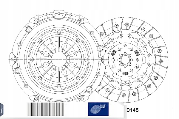 фото №10, Набір зчеплення volvo v60 i кузов закритий / k