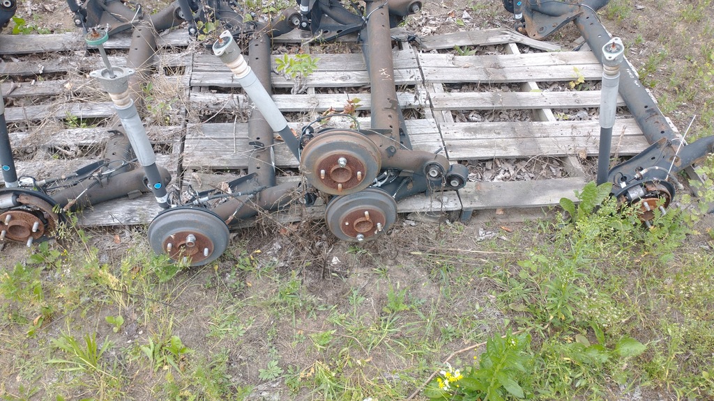 фото №4, Ford ka plus oś задня задня підвіска