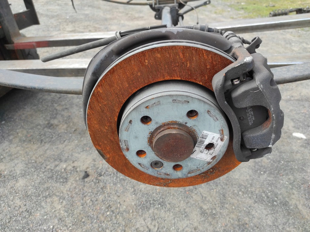 фото №6, Балка задняя подвеска рессоры vw crafter