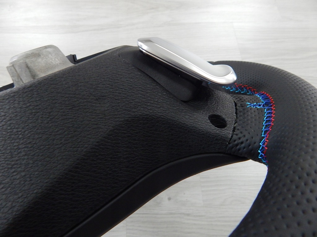 фото №13, Bmw x5 x6 e70 e71 воздуховод nowa кожа sport m-pakiet лепестки переключения